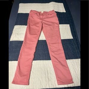 Little girls rose skinny jeans size 12
